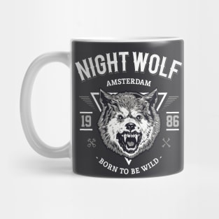 Night Wolf Mug